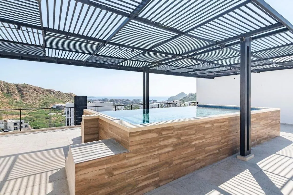 アパート Espectacular Condo Zona Centro, 10 Min Marina Csl カボ・サン・ルーカス