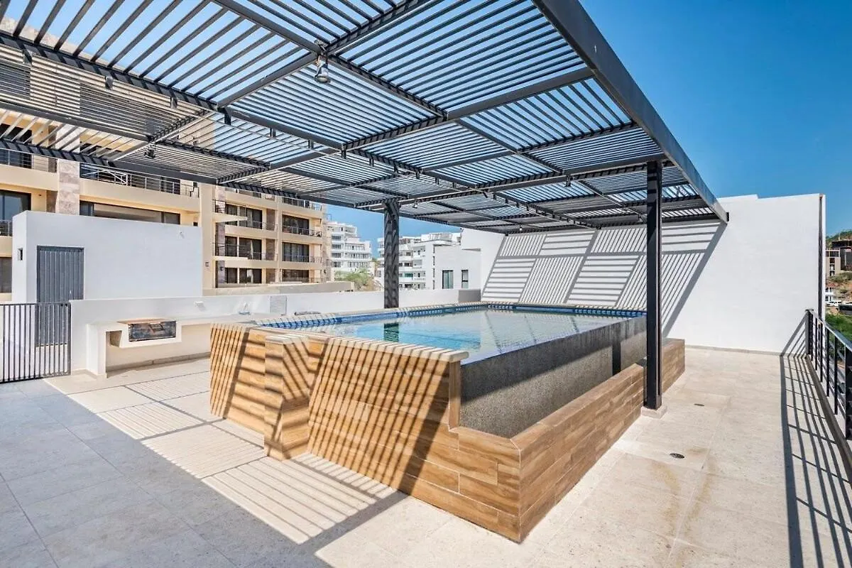 アパート Espectacular Condo Zona Centro, 10 Min Marina Csl カボ・サン・ルーカス